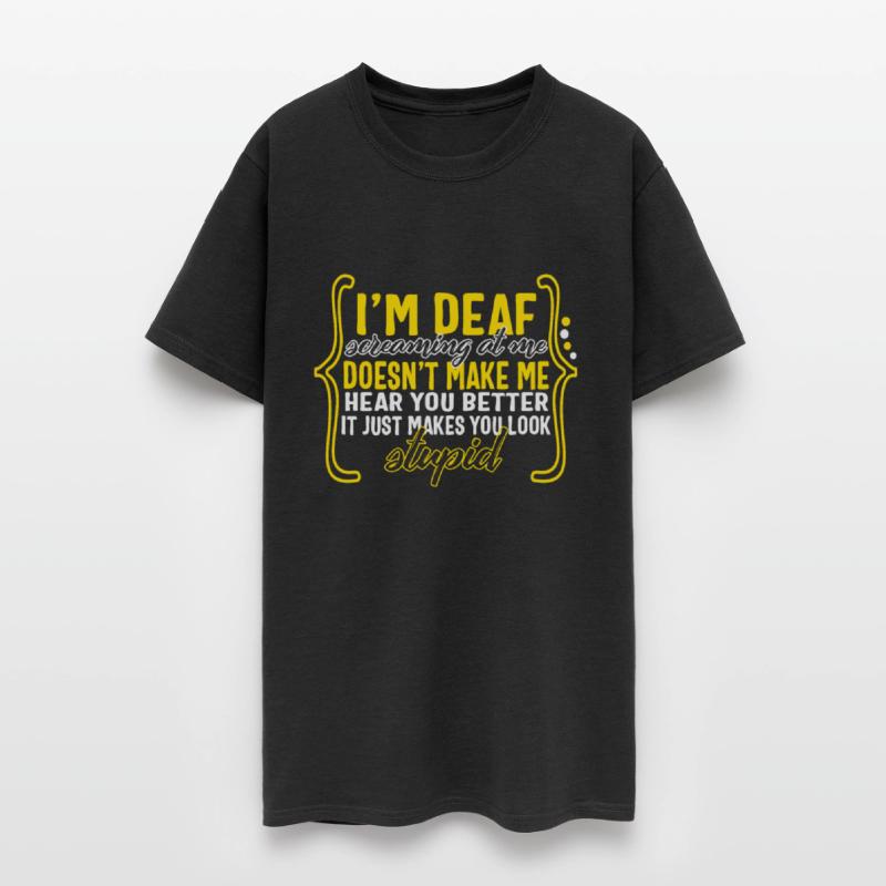 Deaf Awareness Month Shirt, I'm Deaf Screaming At