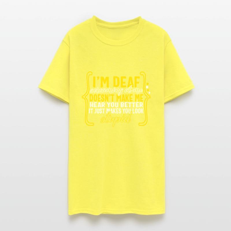 Deaf Awareness Month Shirt, I'm Deaf Screaming At