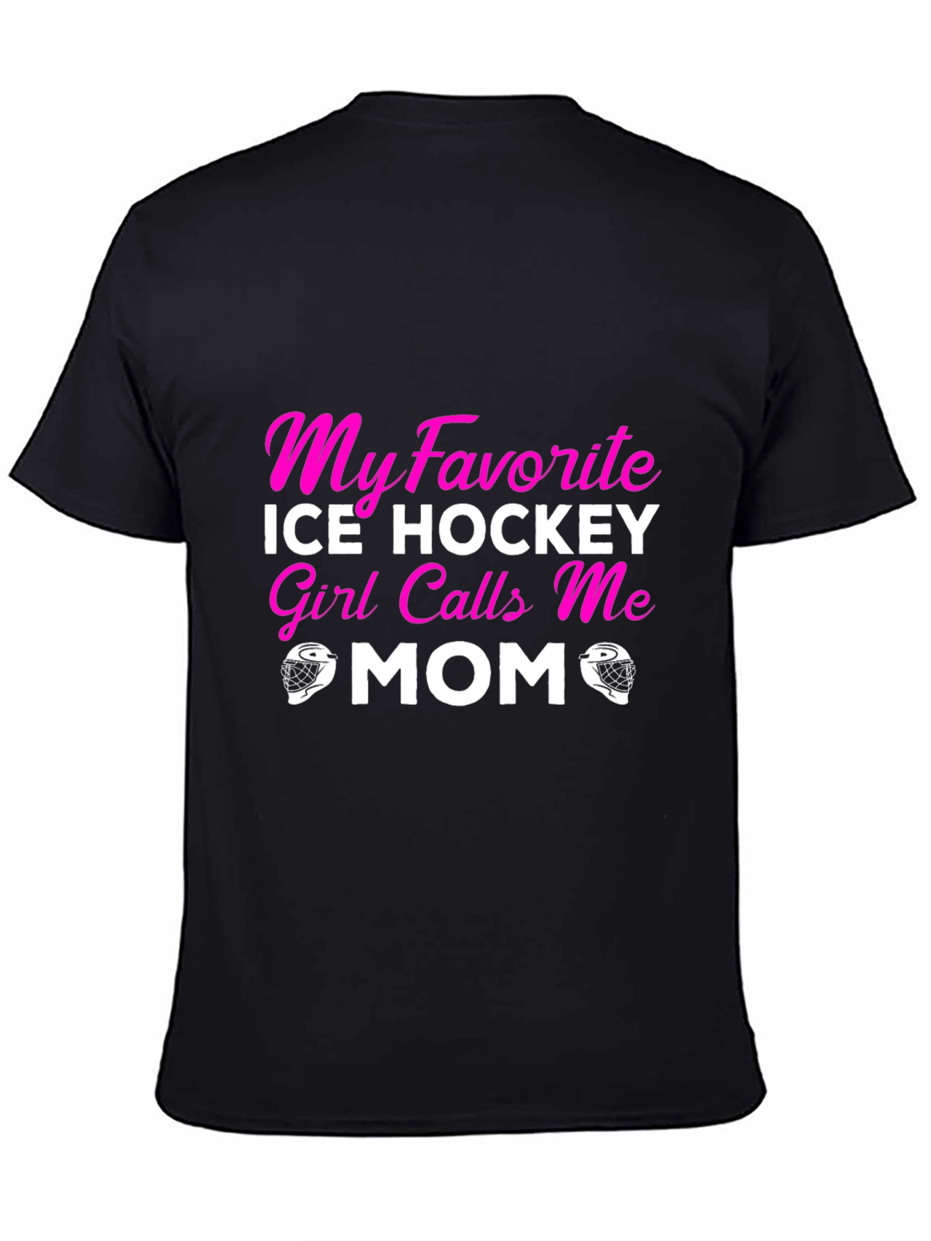 Ice Hockey Girl Mom T-Shirt