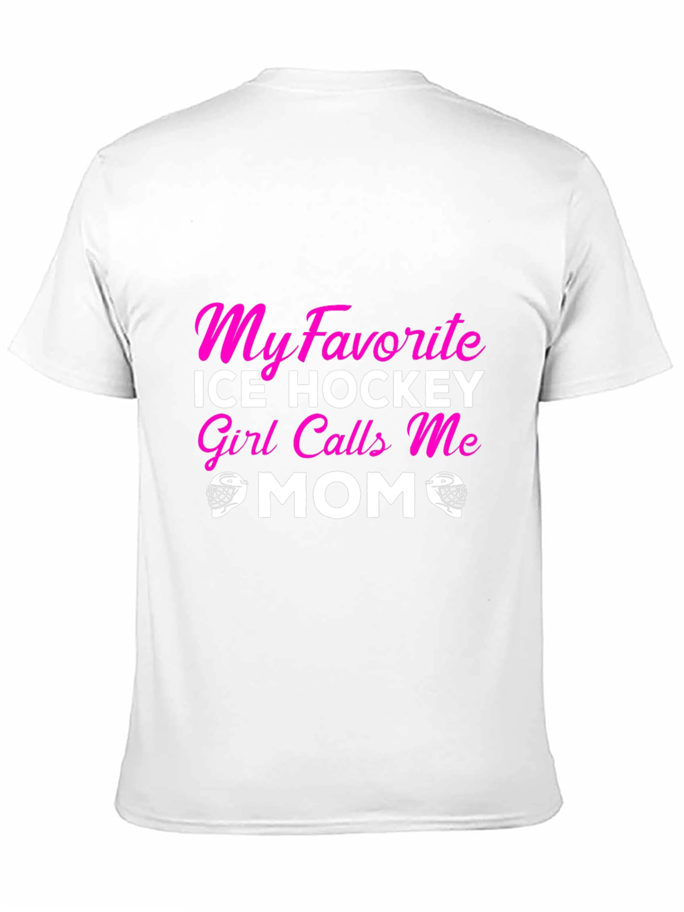 Ice Hockey Girl Mom T-Shirt