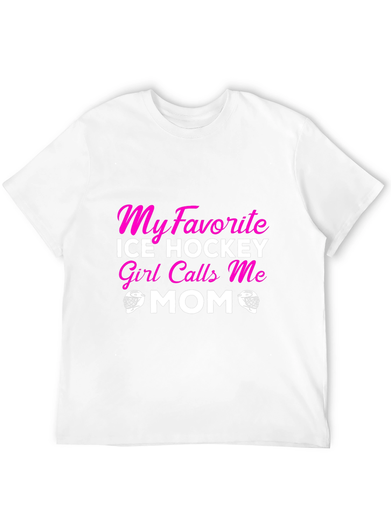 Ice Hockey Girl Mom T-Shirt