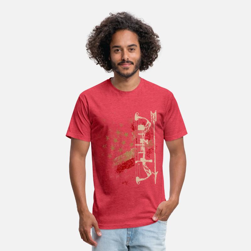 Deer Hunter American Flag Bowhunting Bow Archery
