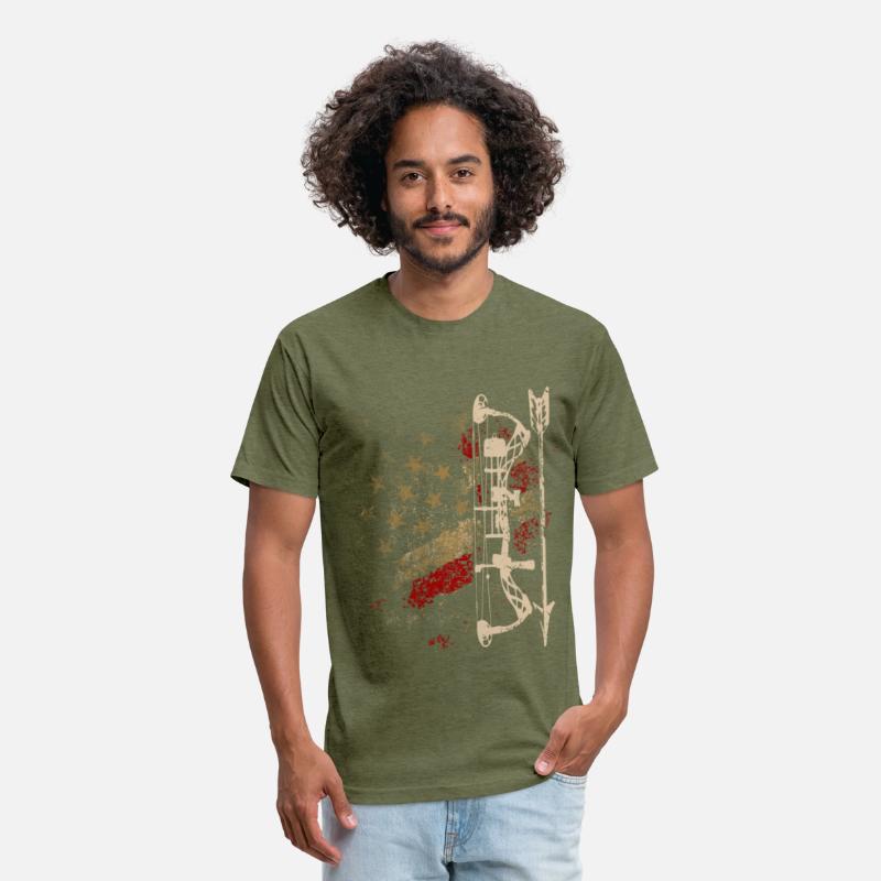 Deer Hunter American Flag Bowhunting Bow Archery