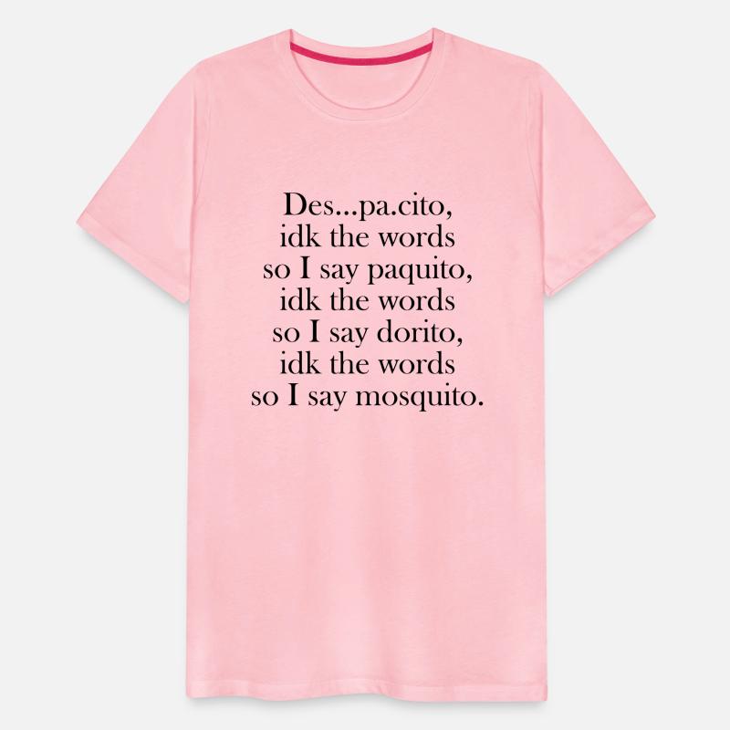 Des...pa.cito, idk the words so I say paquito
