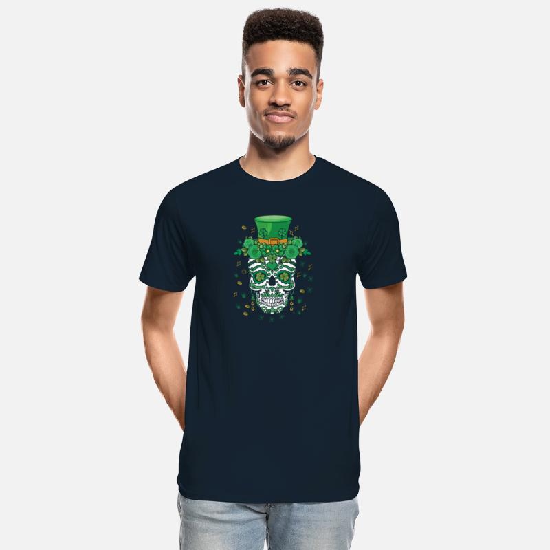 Dia De Los Muertos St Patty's Day Irish Flower