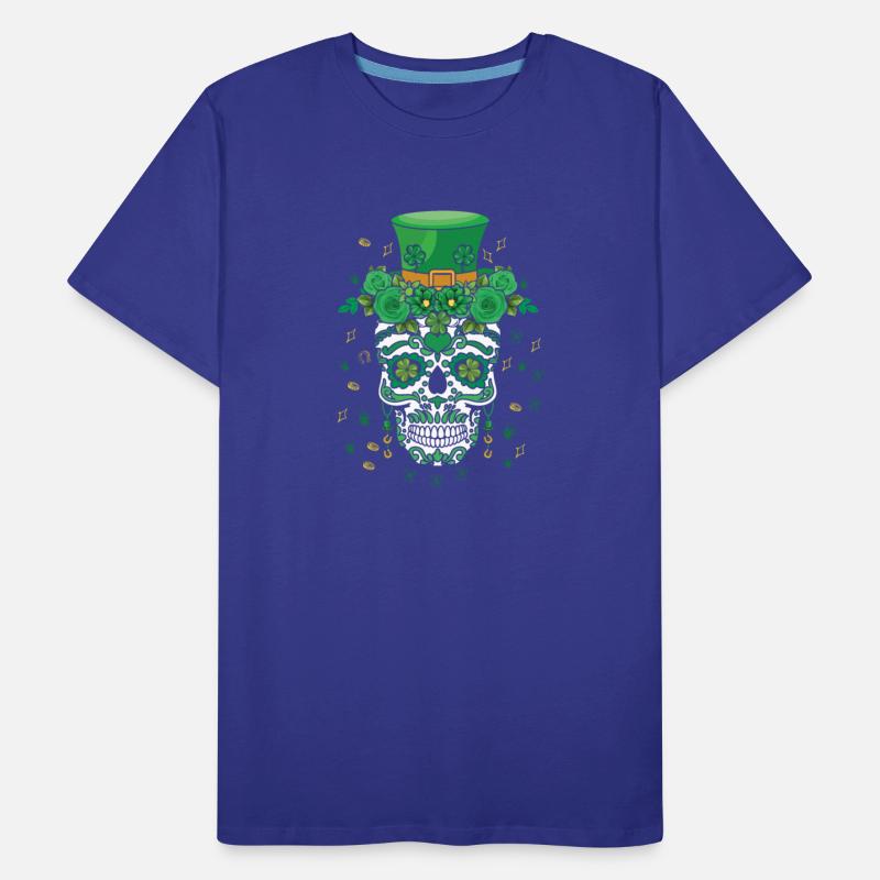 Dia De Los Muertos St Patty's Day Irish Flower
