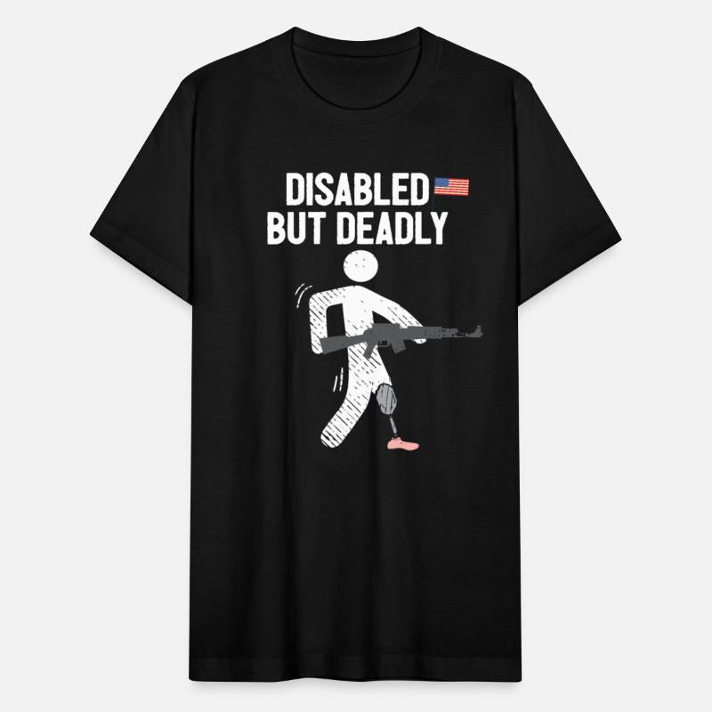 Disabled But Deadly Gun Lover Leg Amputee Legless