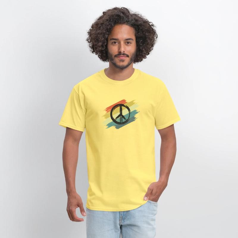 Distressed Peace Sign