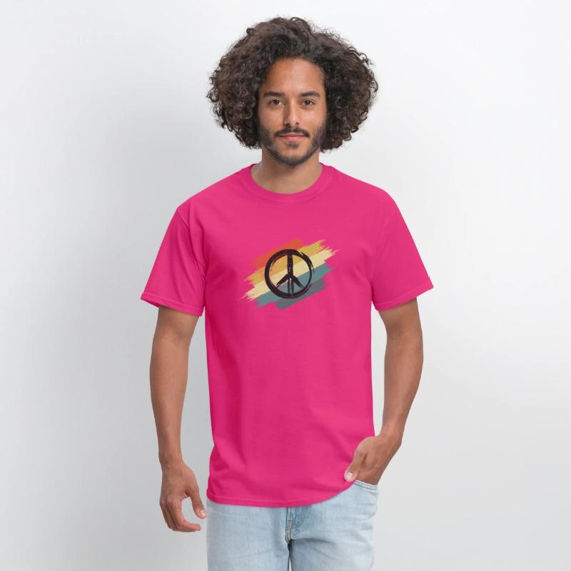 Distressed Peace Sign
