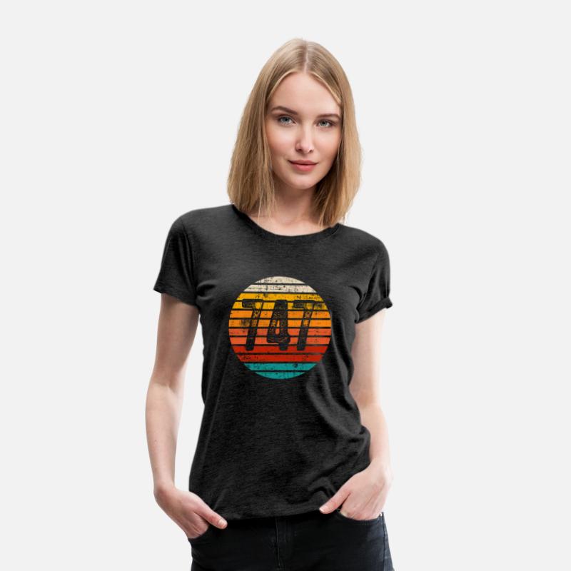Distressed Vintage Sunset 747 Area Code
