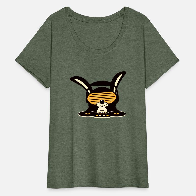 DJ Club Fun Disco Music Party Funny Rabbit Bunny
