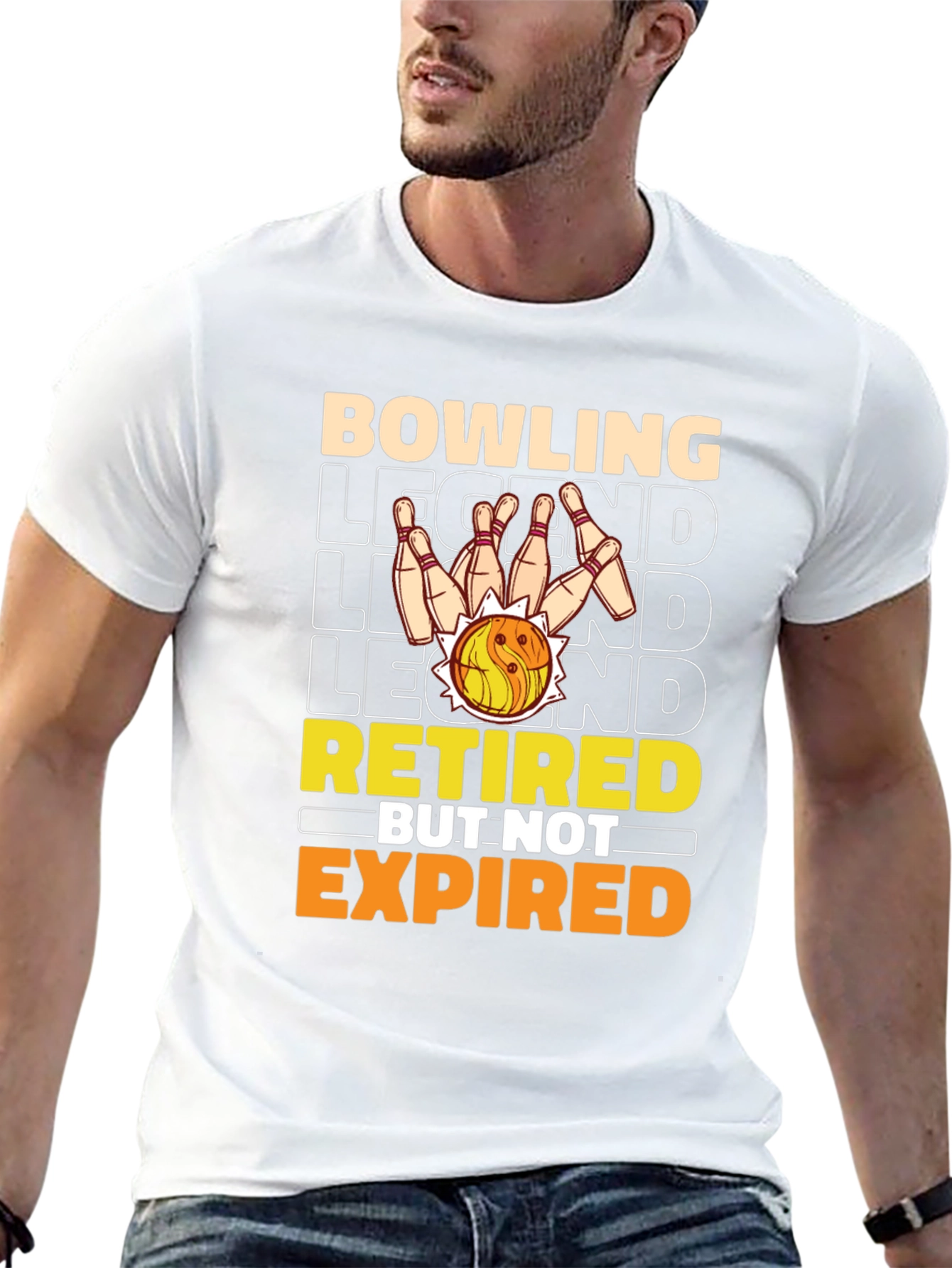 Bowling Legend Retired But Not Expired T-Shirt