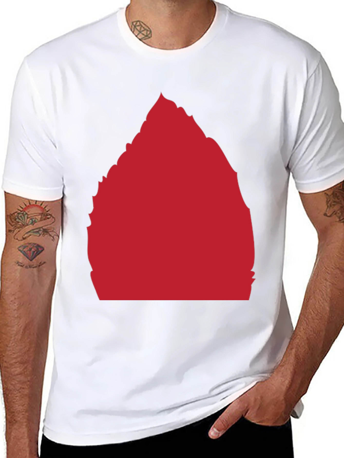 Bold Graphic Tee - Red Mountain Peak Design