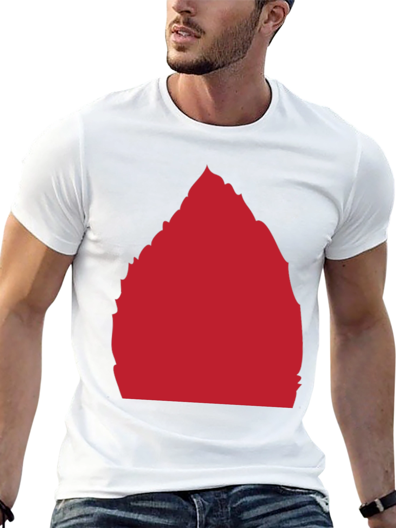 Bold Graphic Tee - Red Mountain Peak Design