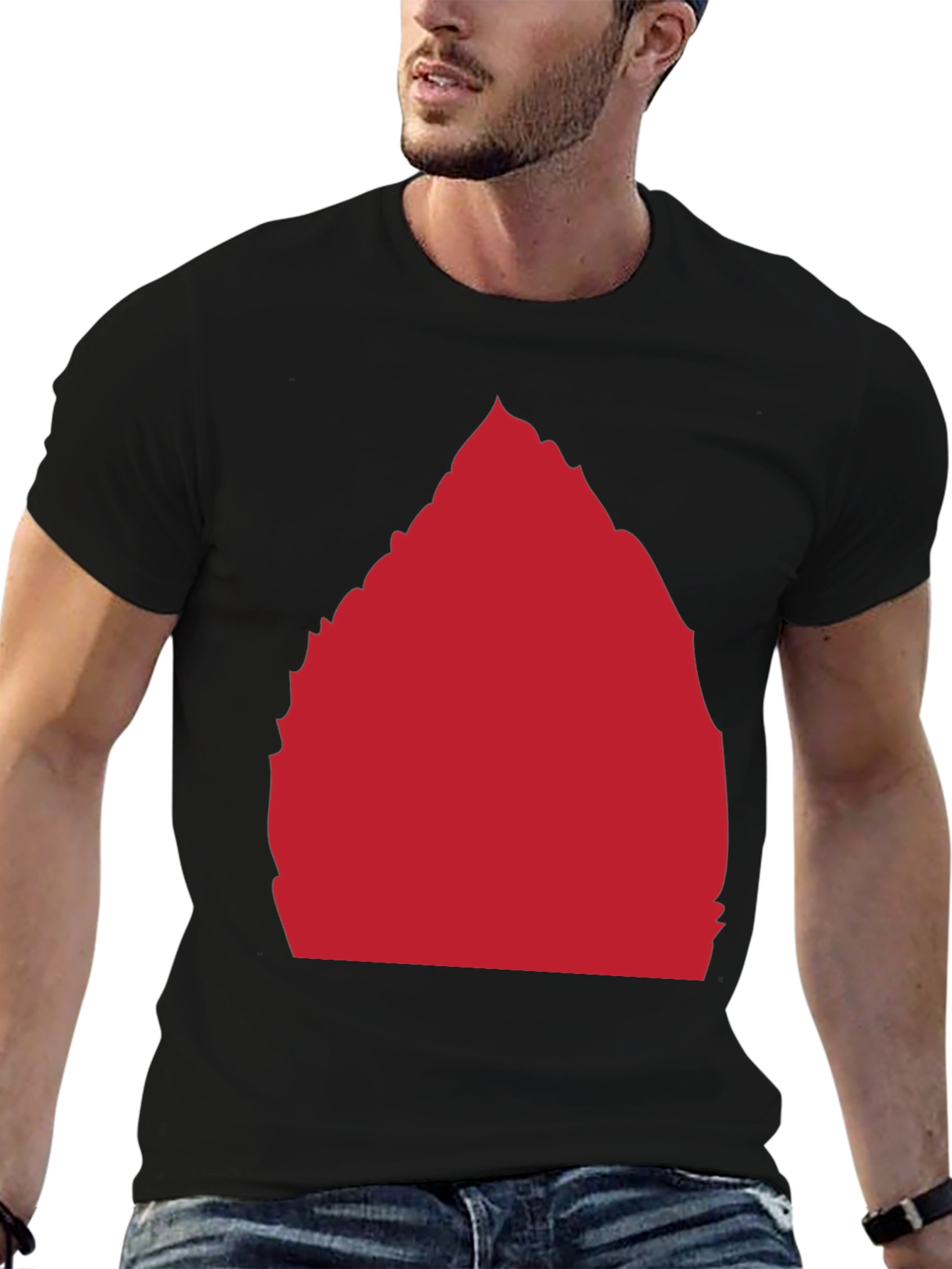 Bold Graphic Tee - Red Mountain Peak Design