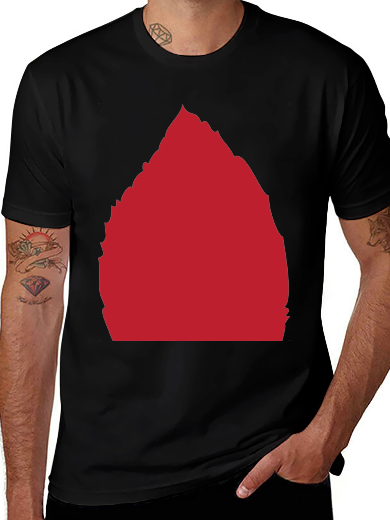 Bold Graphic Tee - Red Mountain Peak Design