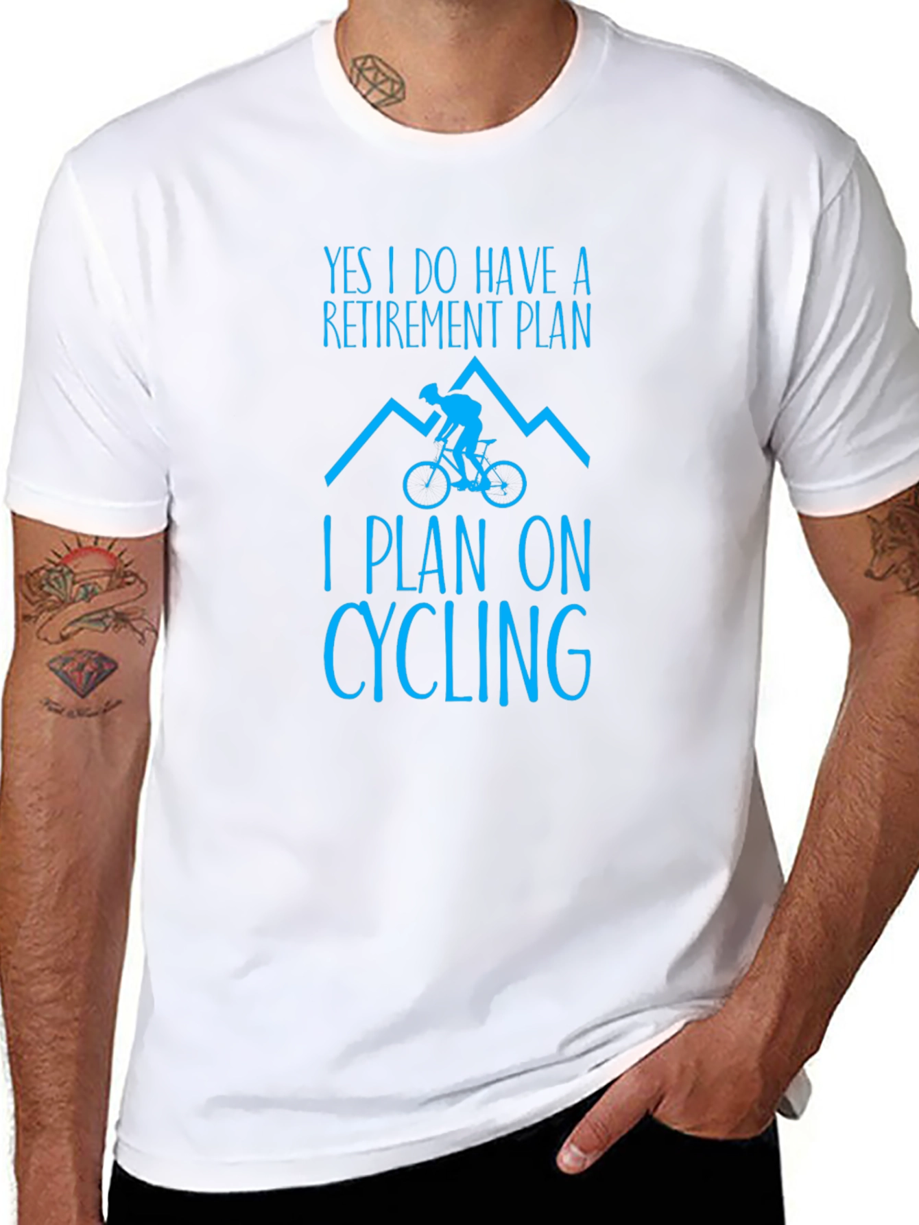 Cycling Retirement Plan T-Shirt