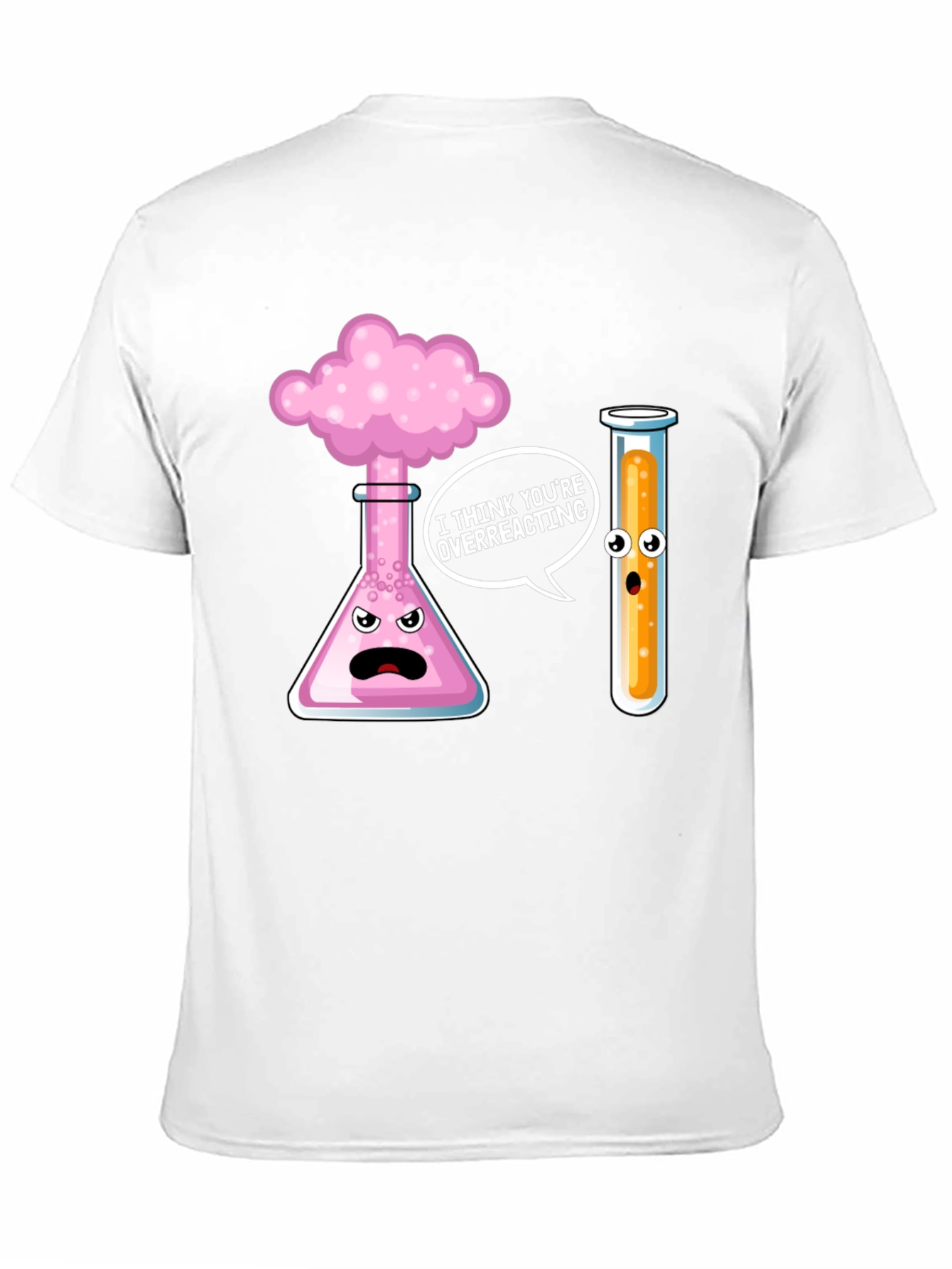 Funny Chemistry Overreacting Graphic T-Shirt