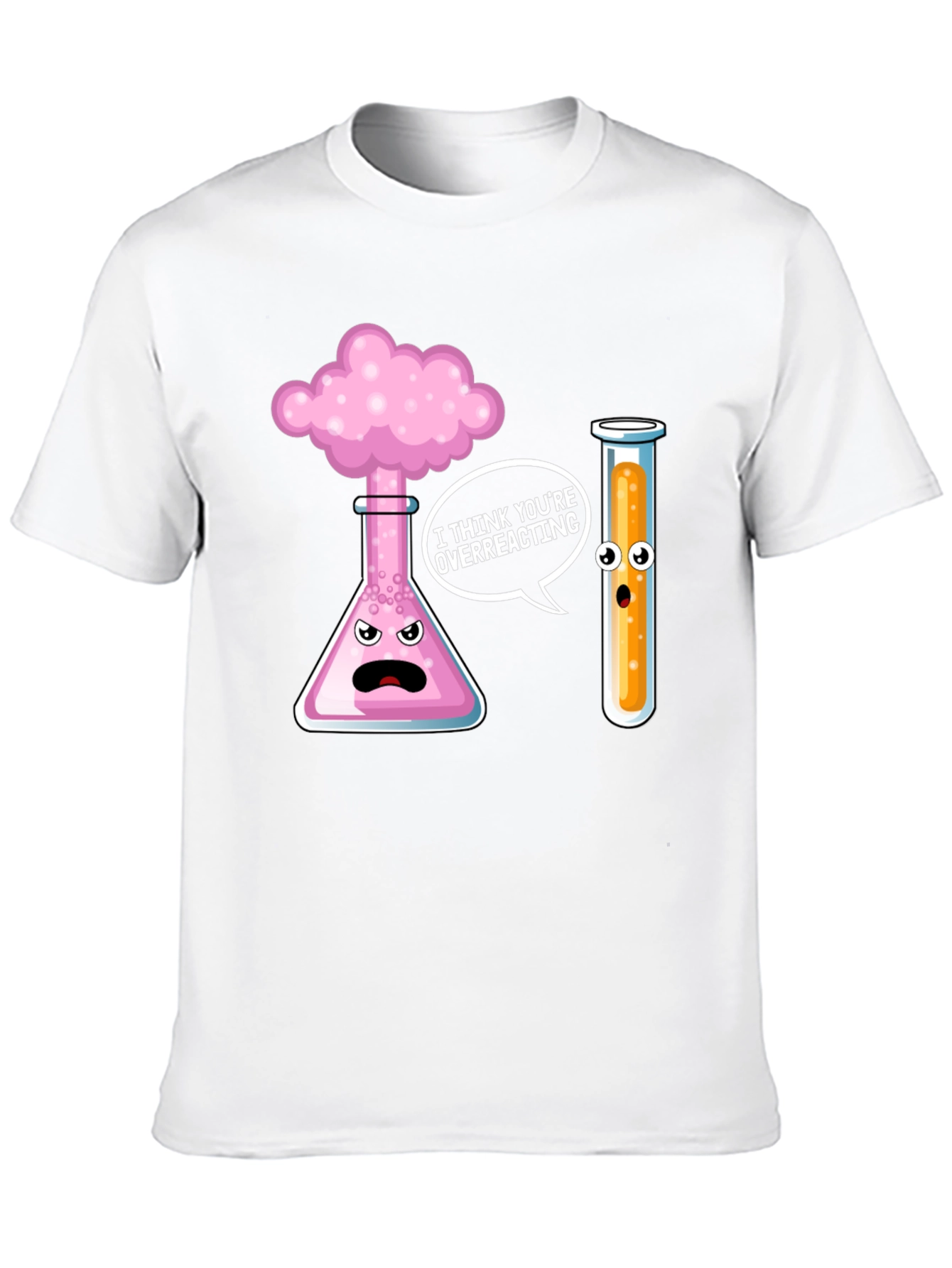 Funny Chemistry Overreacting Graphic T-Shirt