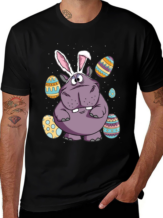 Easter Hippo Bunny Tee