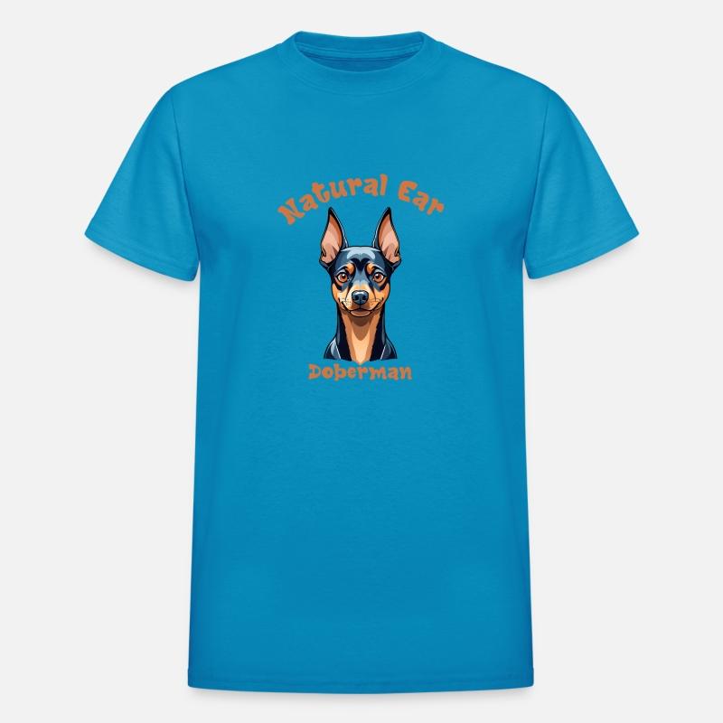 Doberman Pinscher Dog Portrait T-Shirt