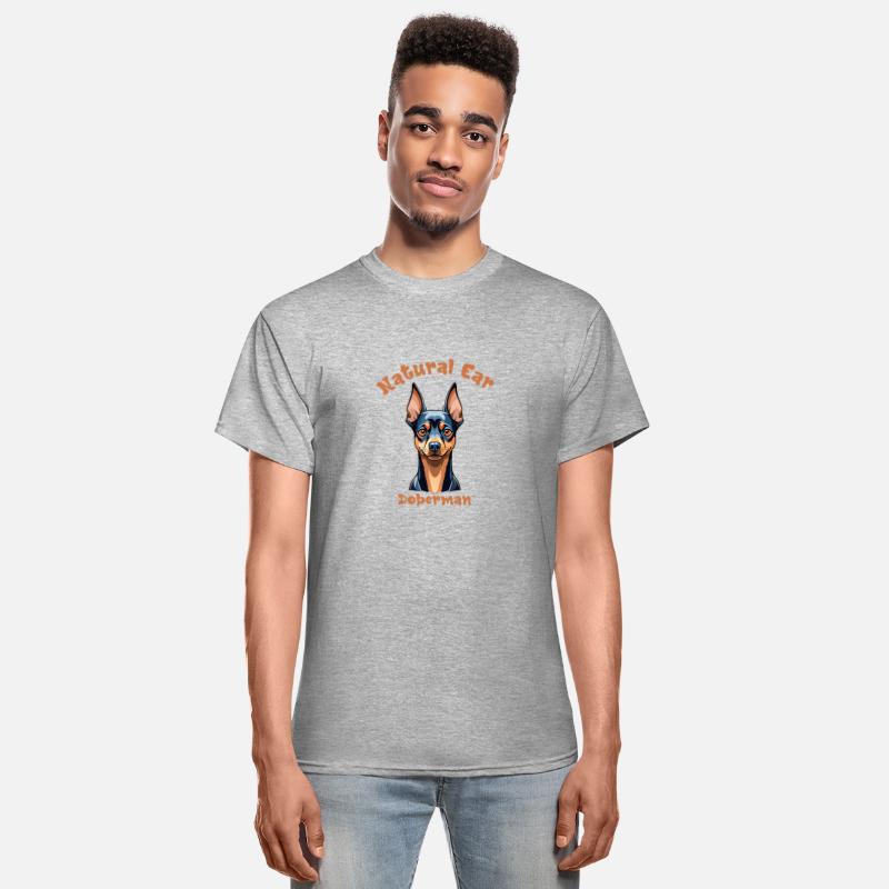 Doberman Pinscher Dog Portrait T-Shirt