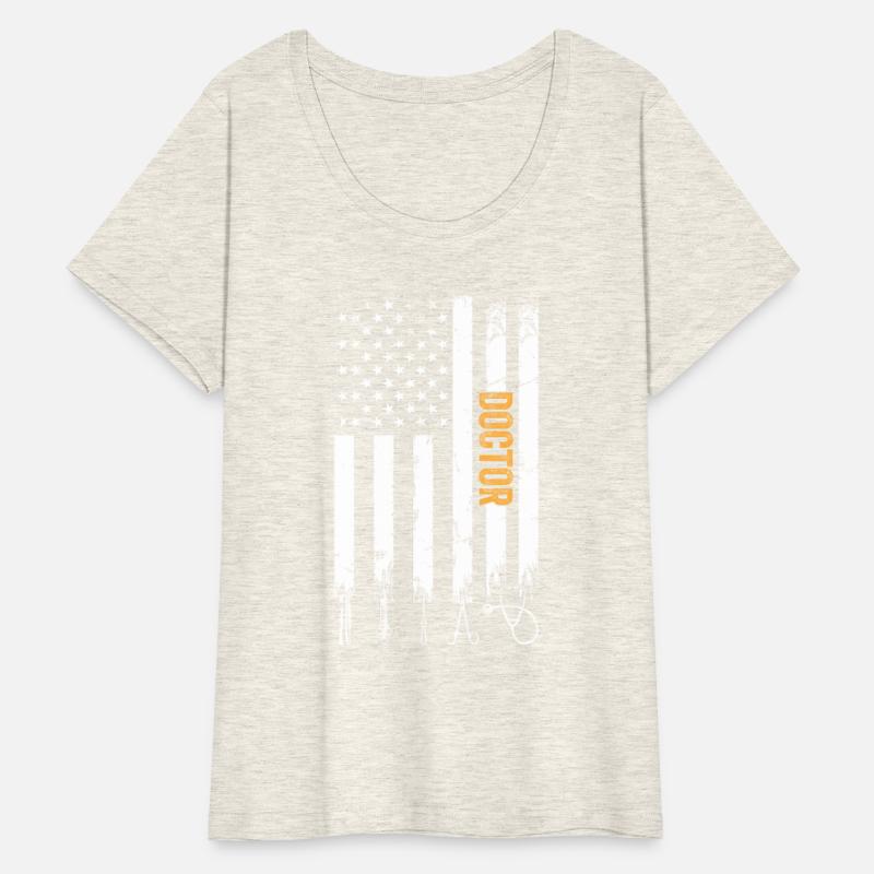 Doctor US Flag - Hospital Doctor Doctor Life