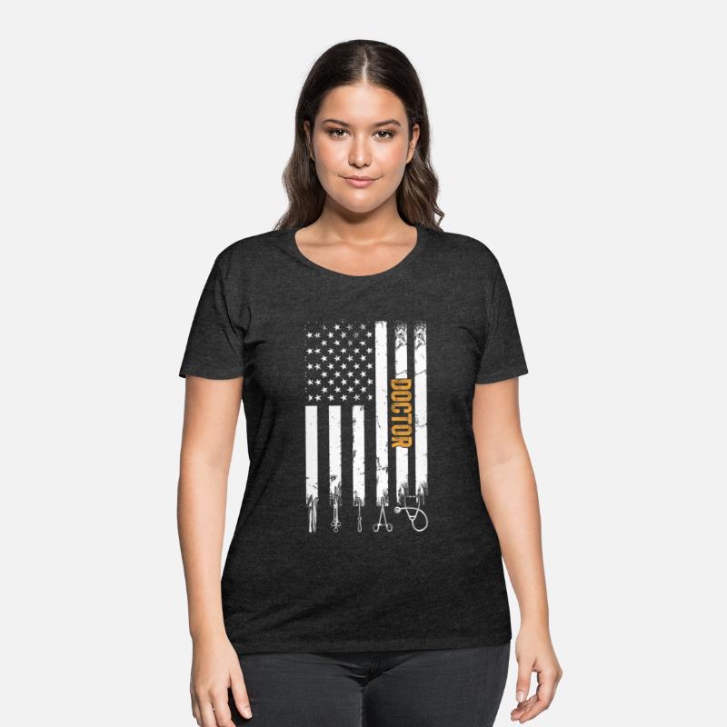 Doctor US Flag - Hospital Doctor Doctor Life