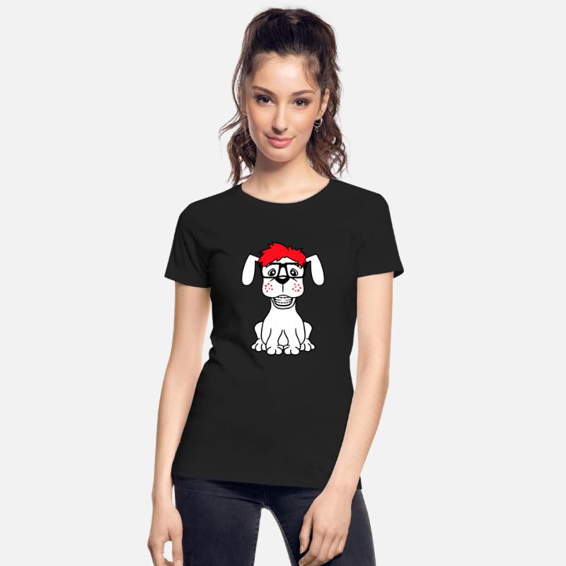 Dog Nerd Horn-Rimmed Glasses Geek Braces Smart Fun
