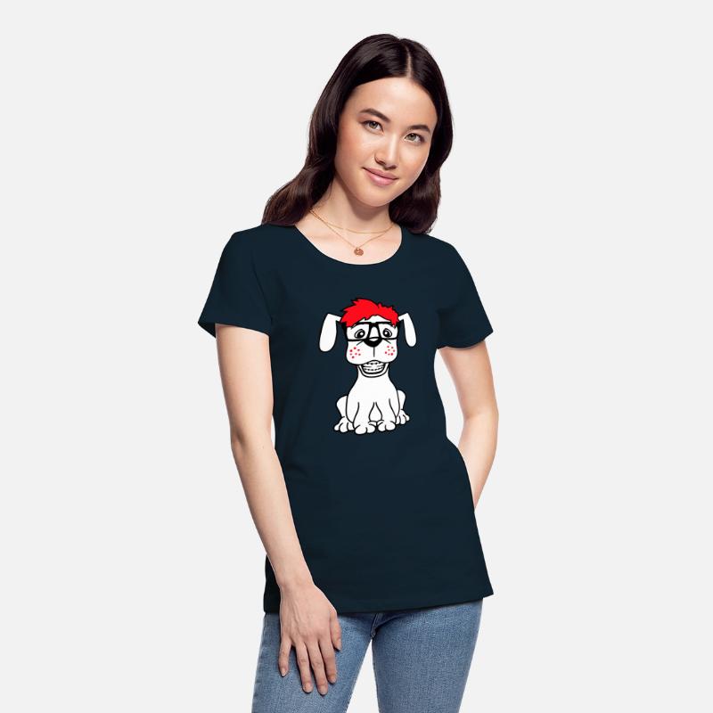Dog Nerd Horn-Rimmed Glasses Geek Braces Smart Fun
