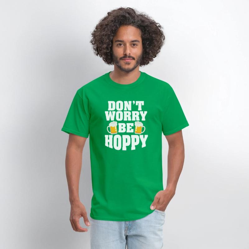 Don't Worry Be Hoppy Craft Beer Home Brew Gift