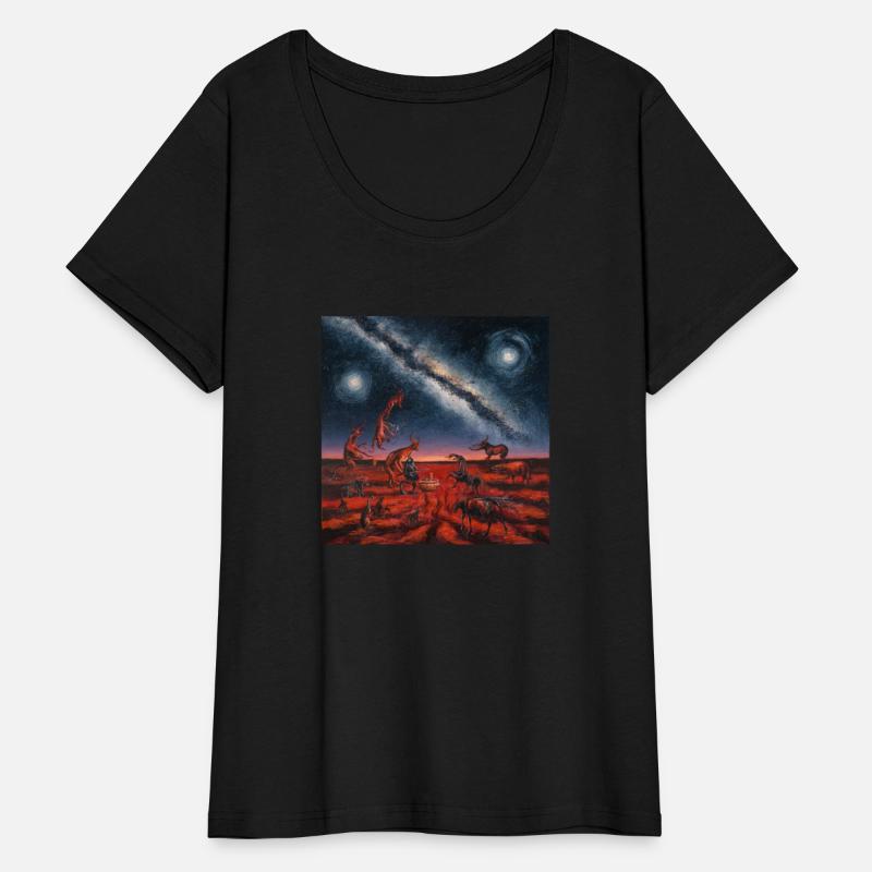 Dreamtime Story Unfolding Under The Vast Milky Way