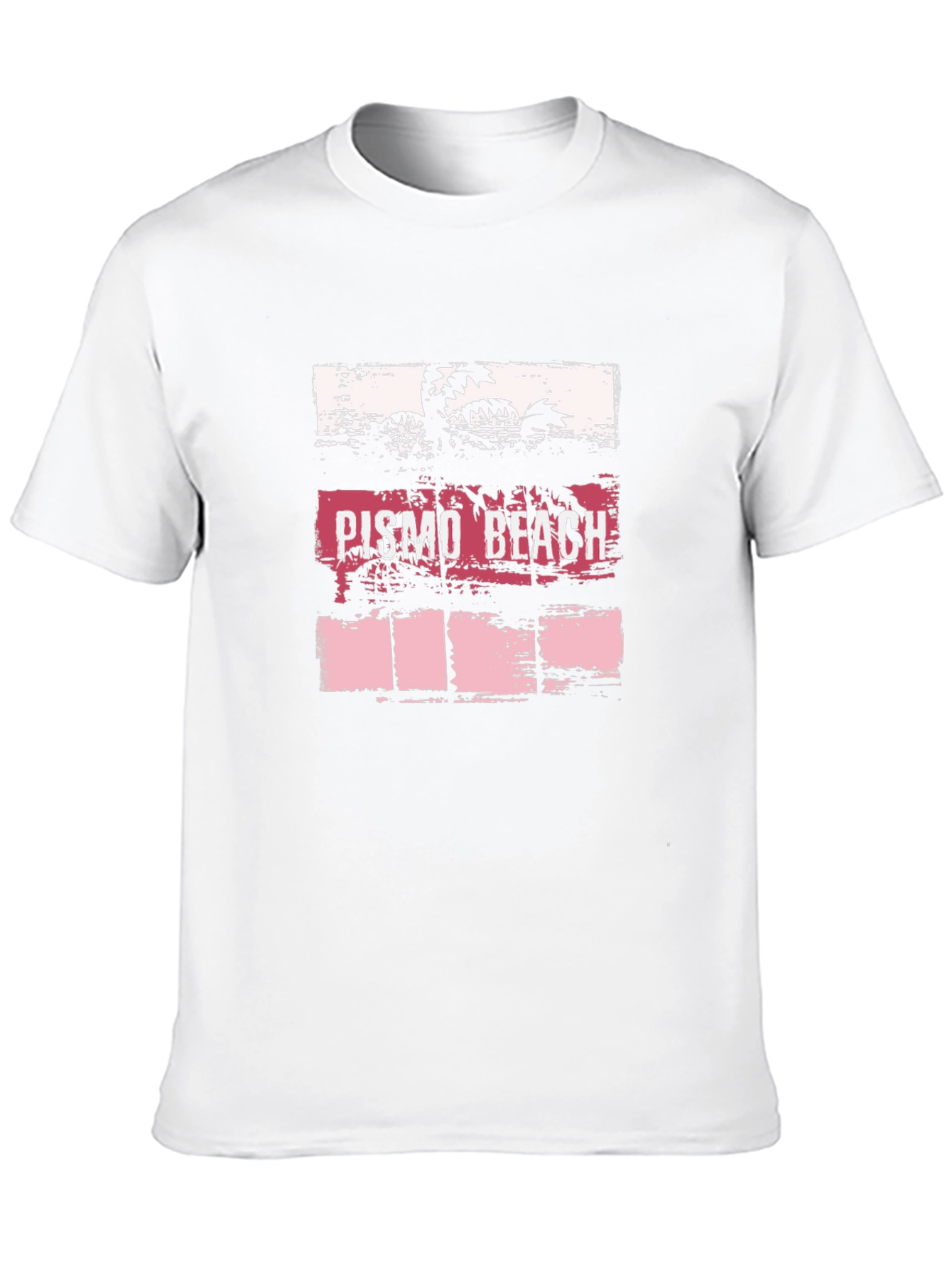 Pismo Beach Graphic T-Shirt - Coastal Palm Tree Tee