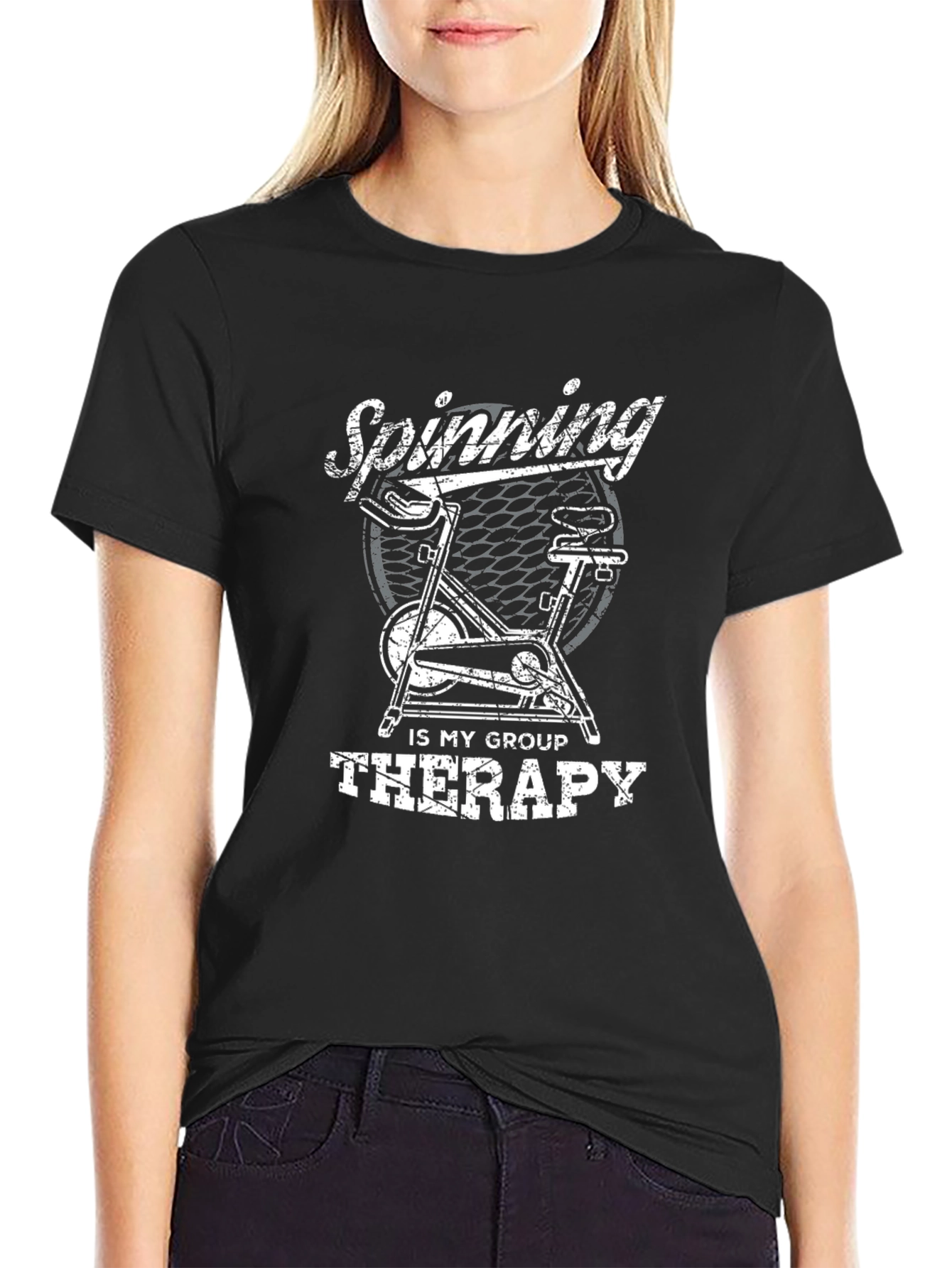Spinning is My Group Therapy T-Shirt