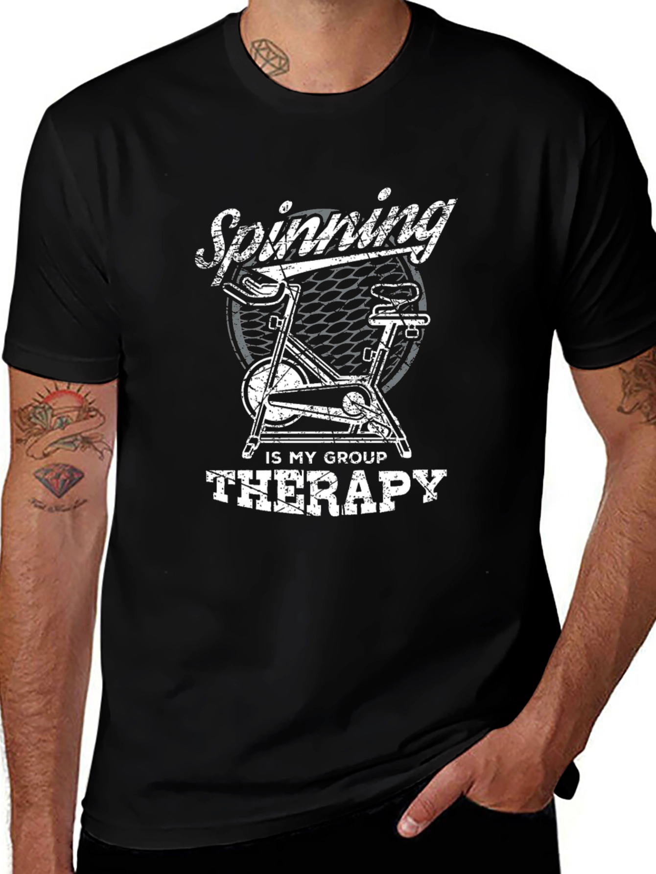 Spinning is My Group Therapy T-Shirt