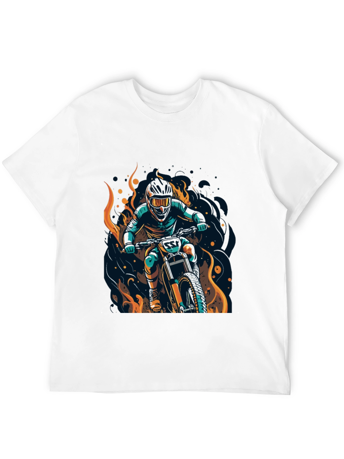Motocross Rider Graphic Tee