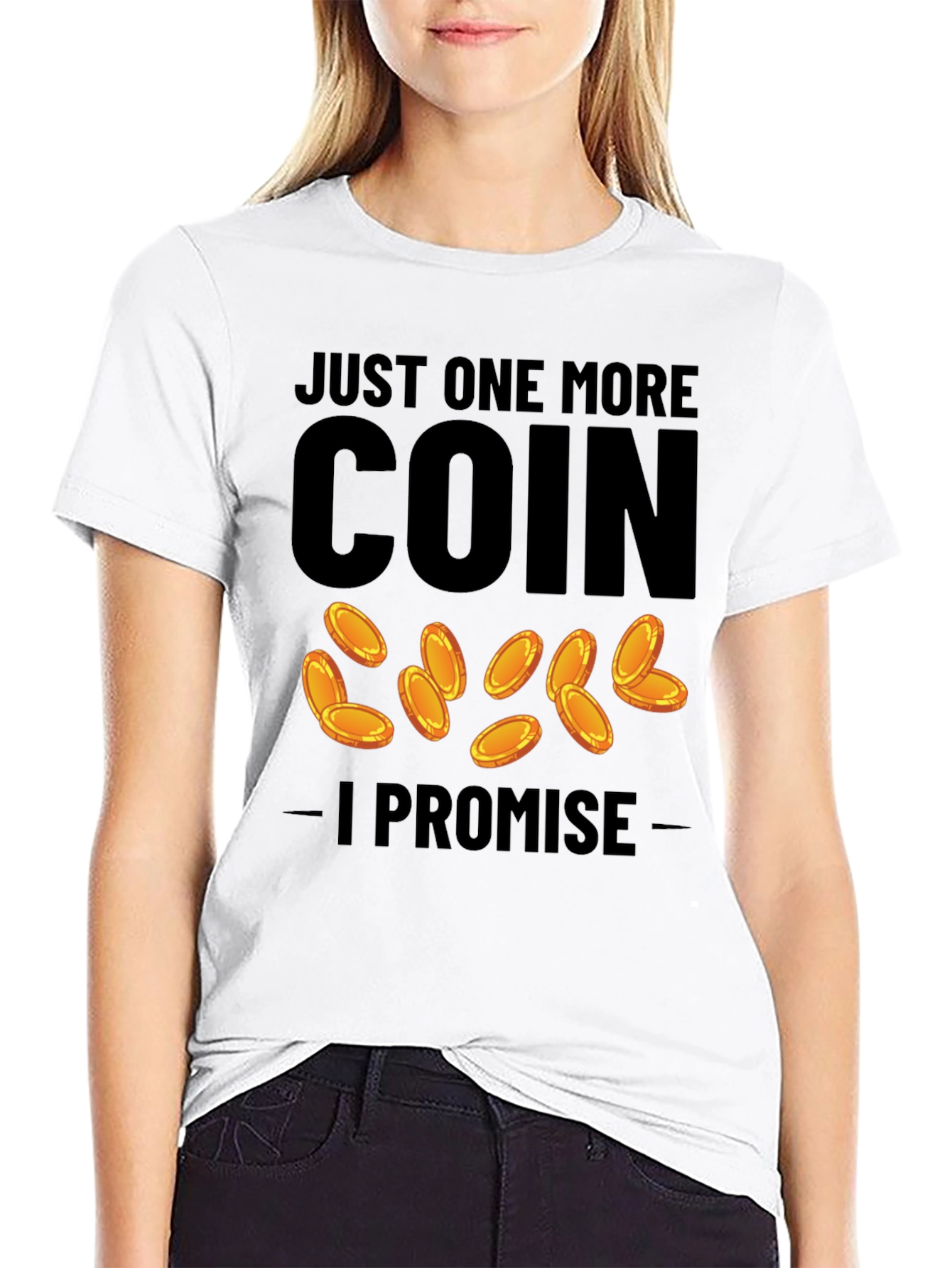 Just One More Coin T-Shirt - Gamer Tee