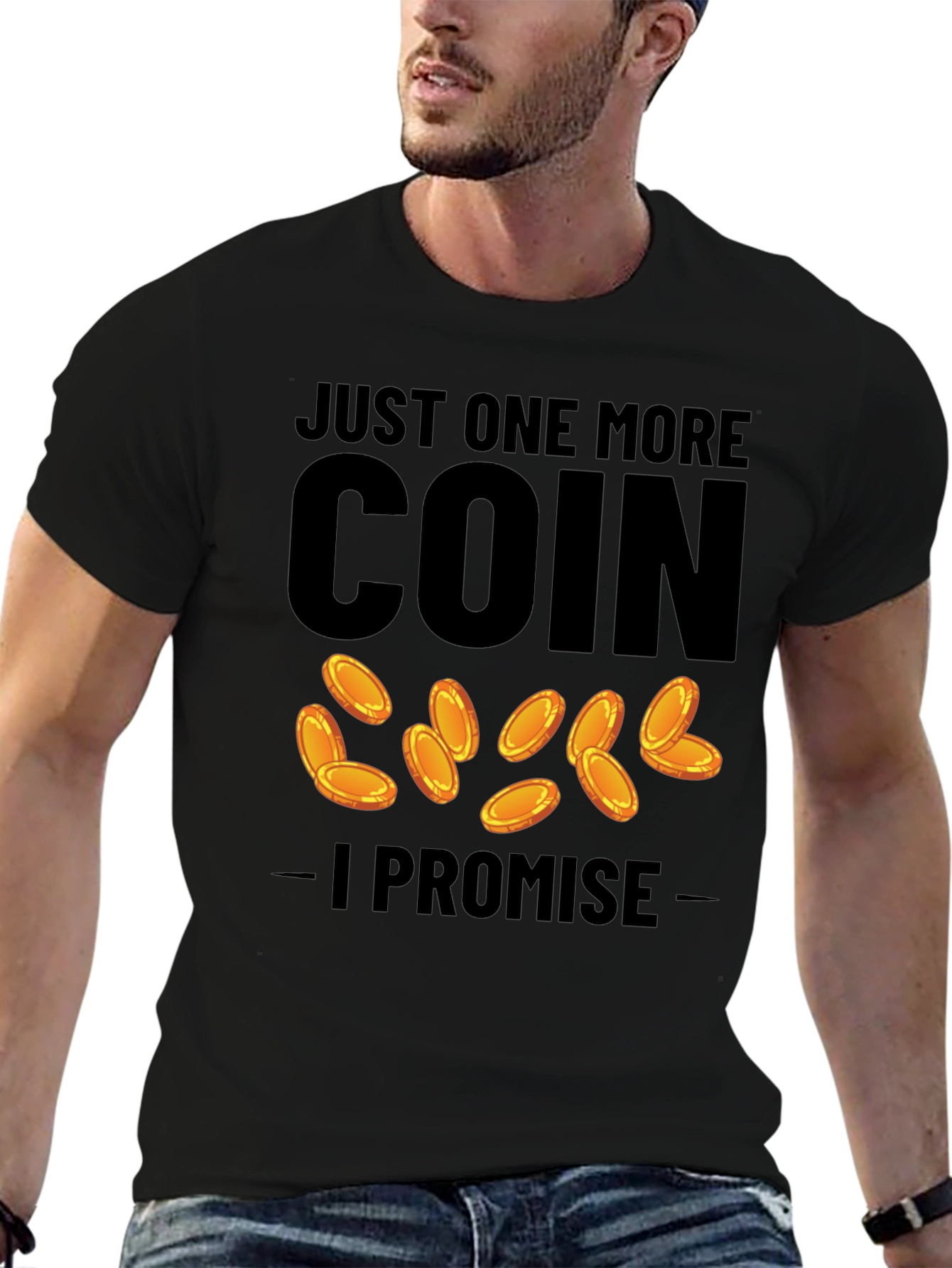Just One More Coin T-Shirt - Gamer Tee
