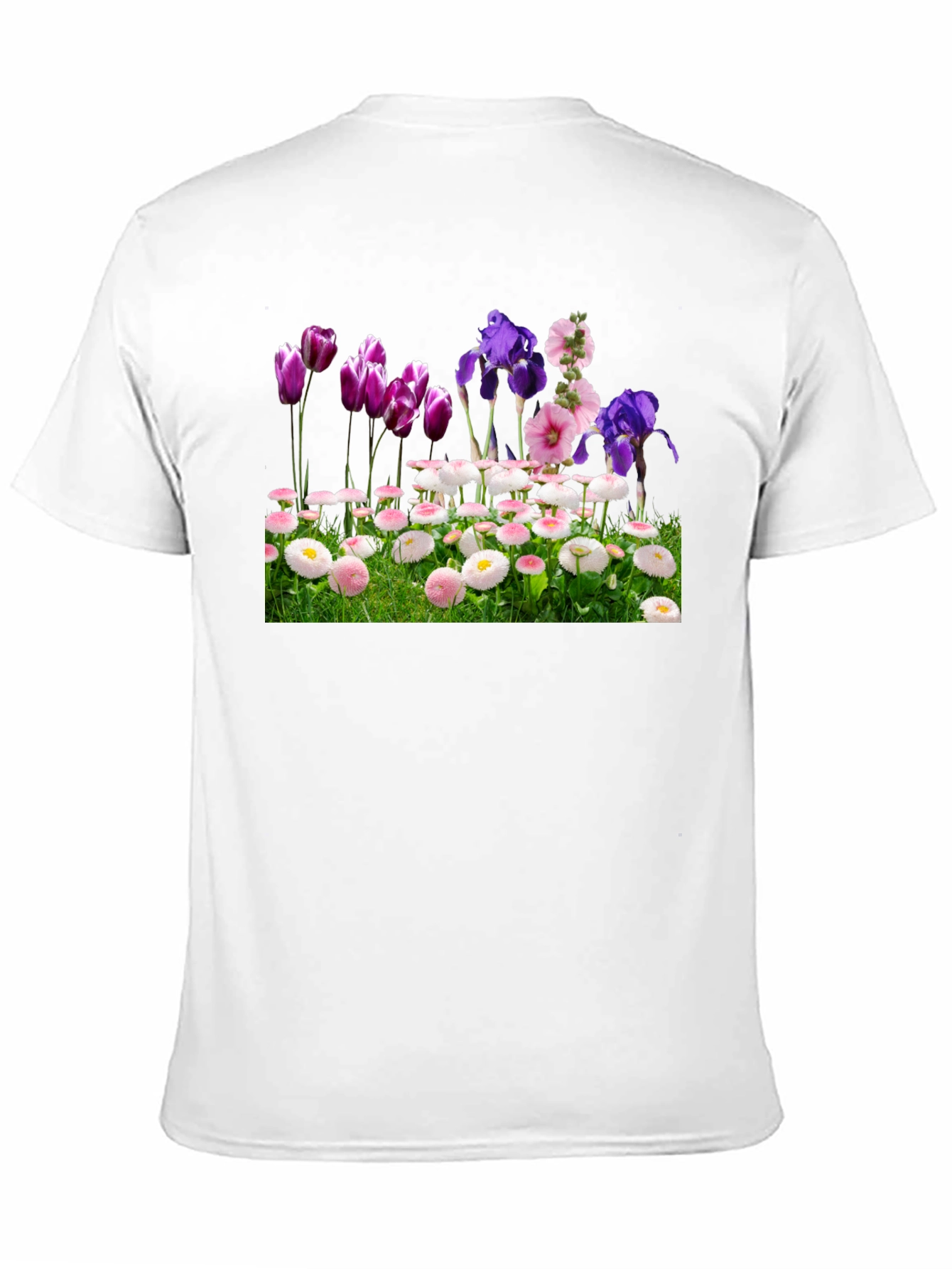 Floral Meadow Graphic T-Shirt - Soft Cotton Blend