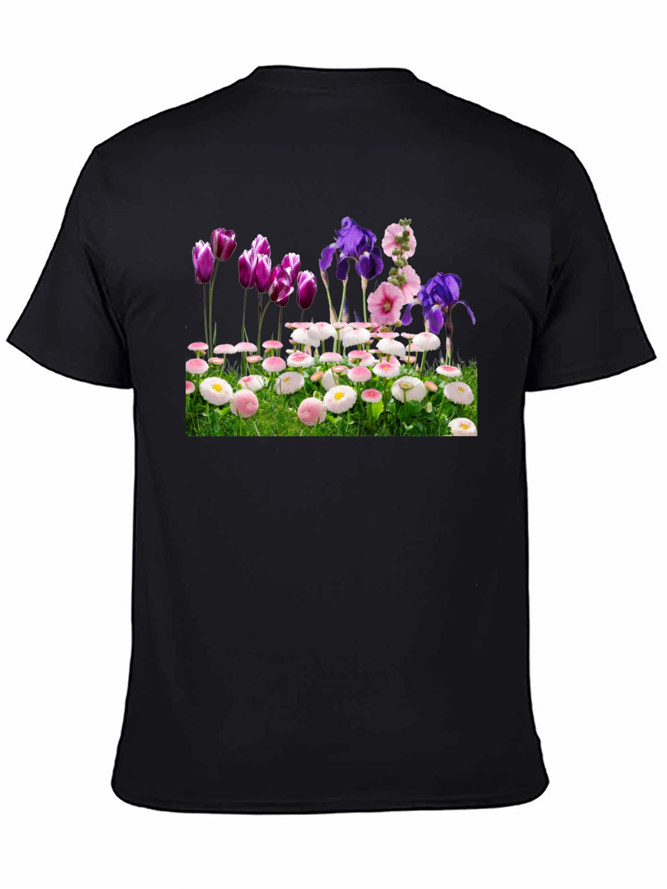 Floral Meadow Graphic T-Shirt - Soft Cotton Blend