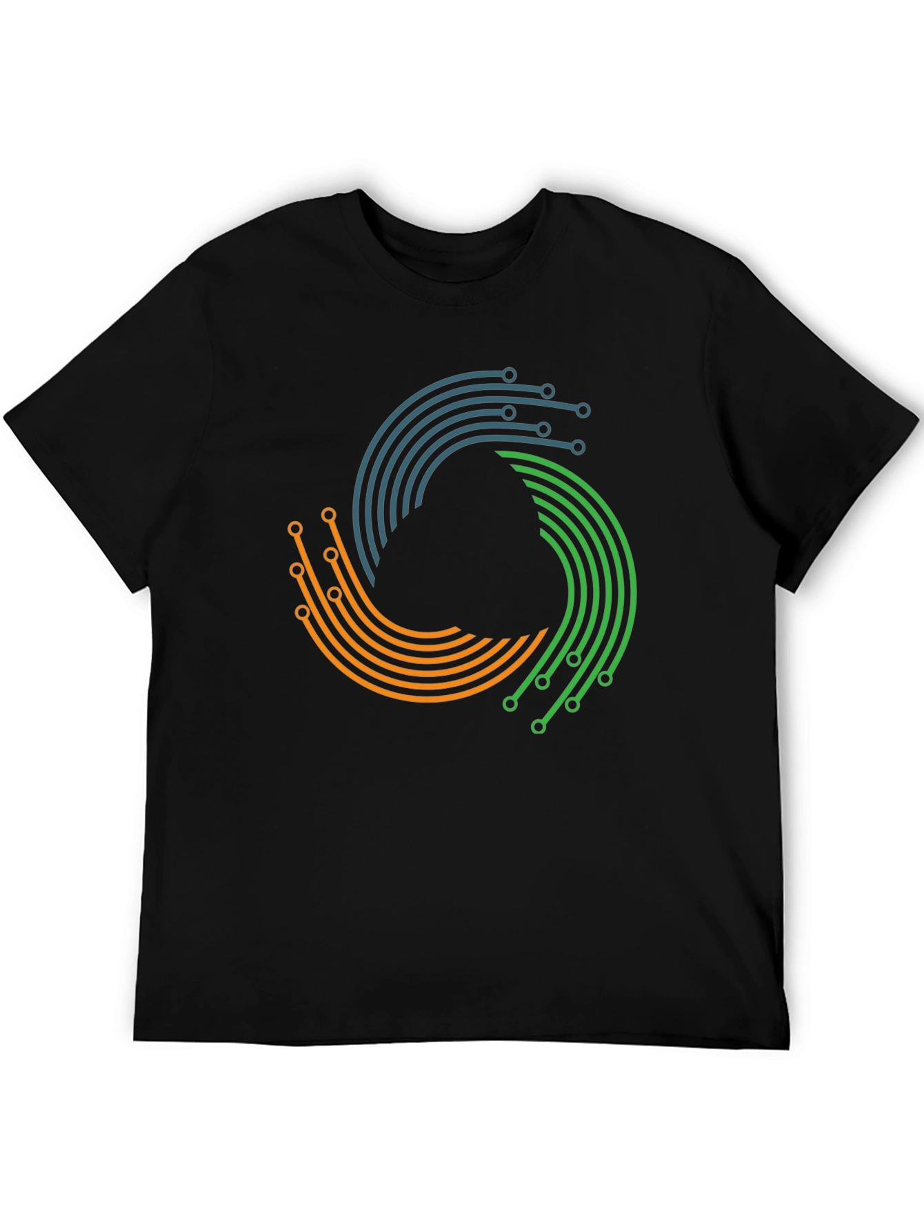 Tech Circuit T-Shirt - Modern Graphic Tee