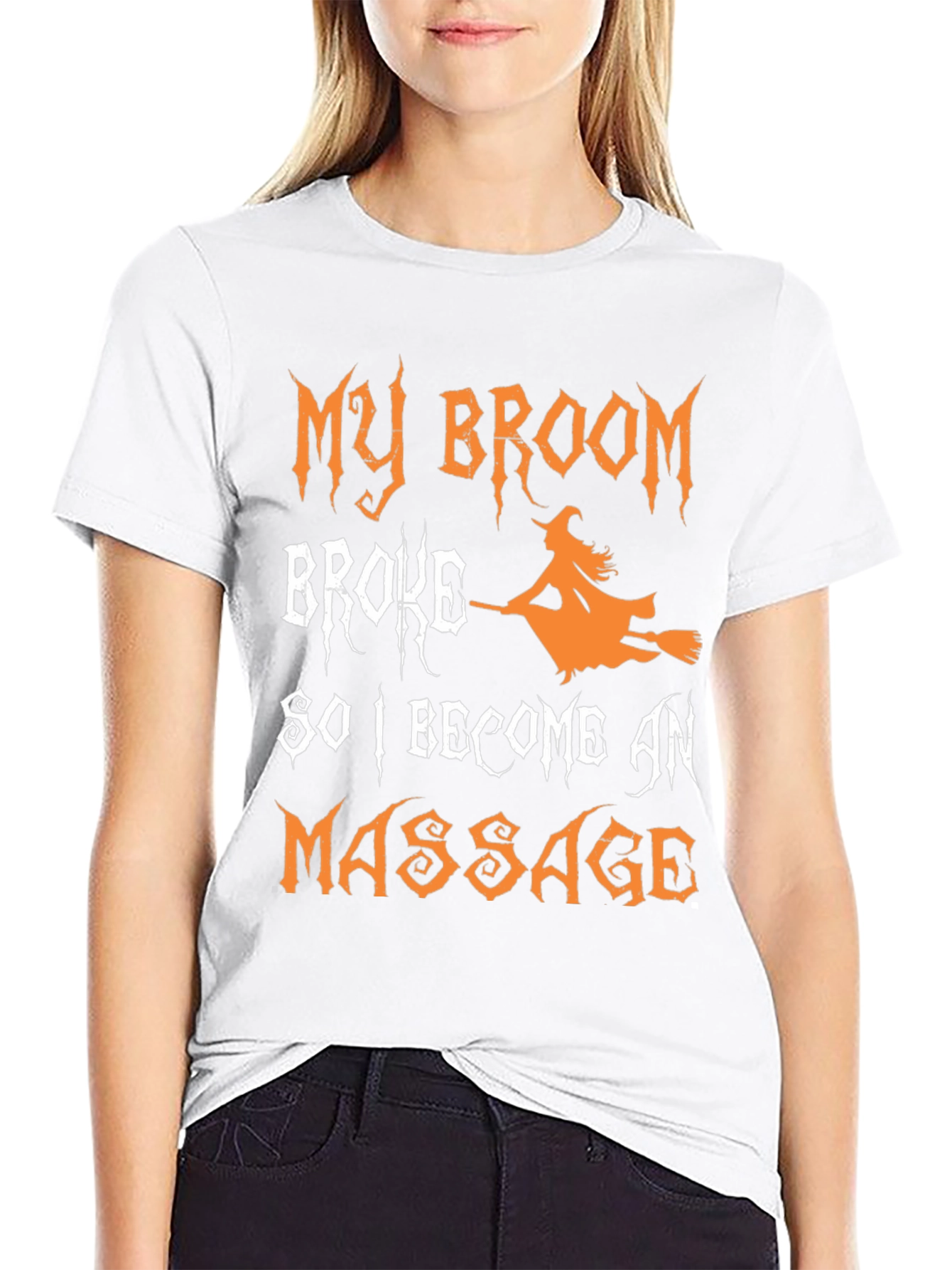 Funny Halloween Massage Therapist T-Shirt