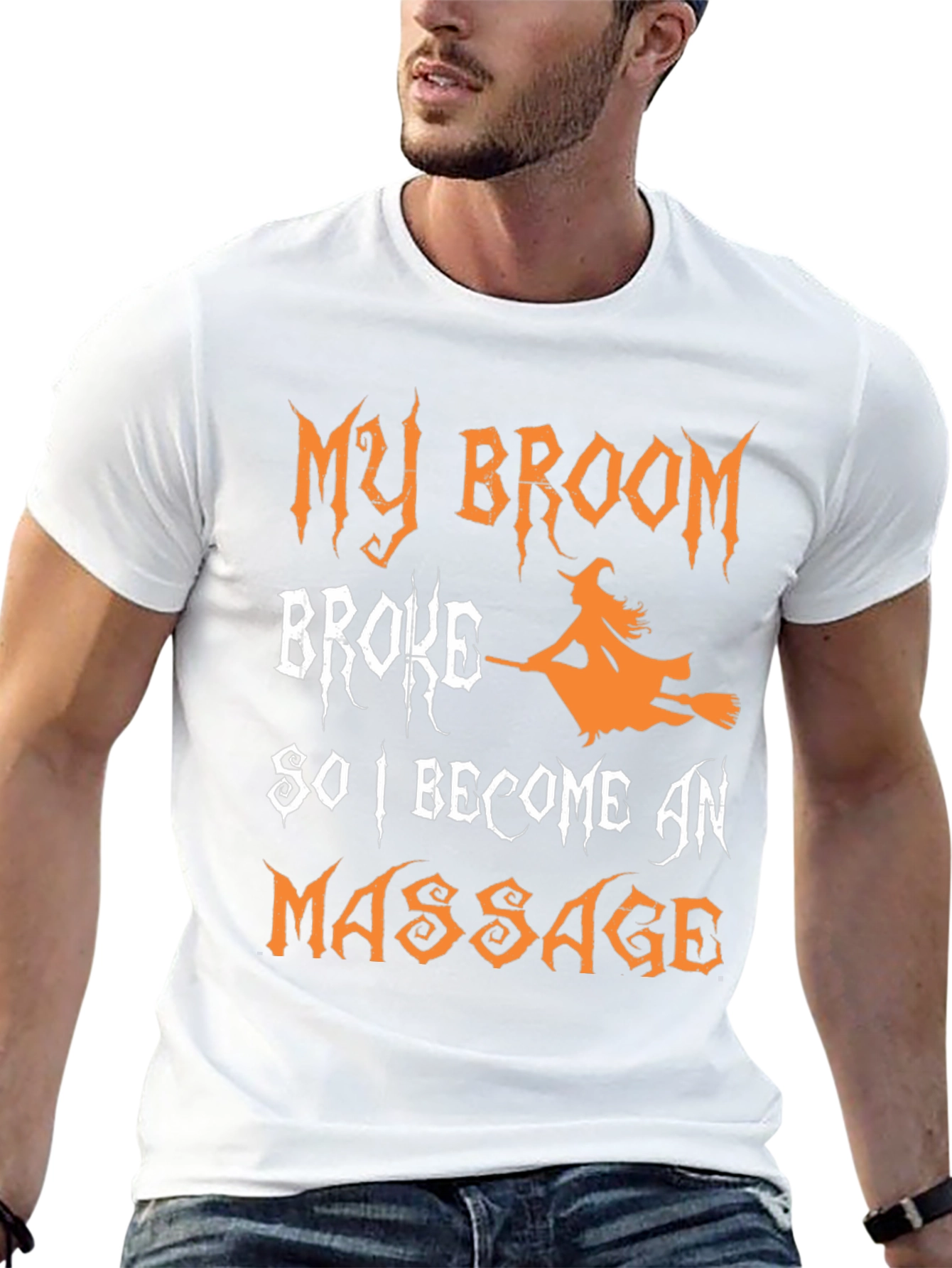 Funny Halloween Massage Therapist T-Shirt
