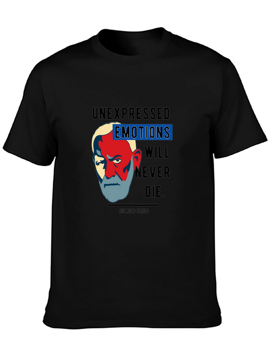 Sigmund Freud Quote Graphic T-Shirt