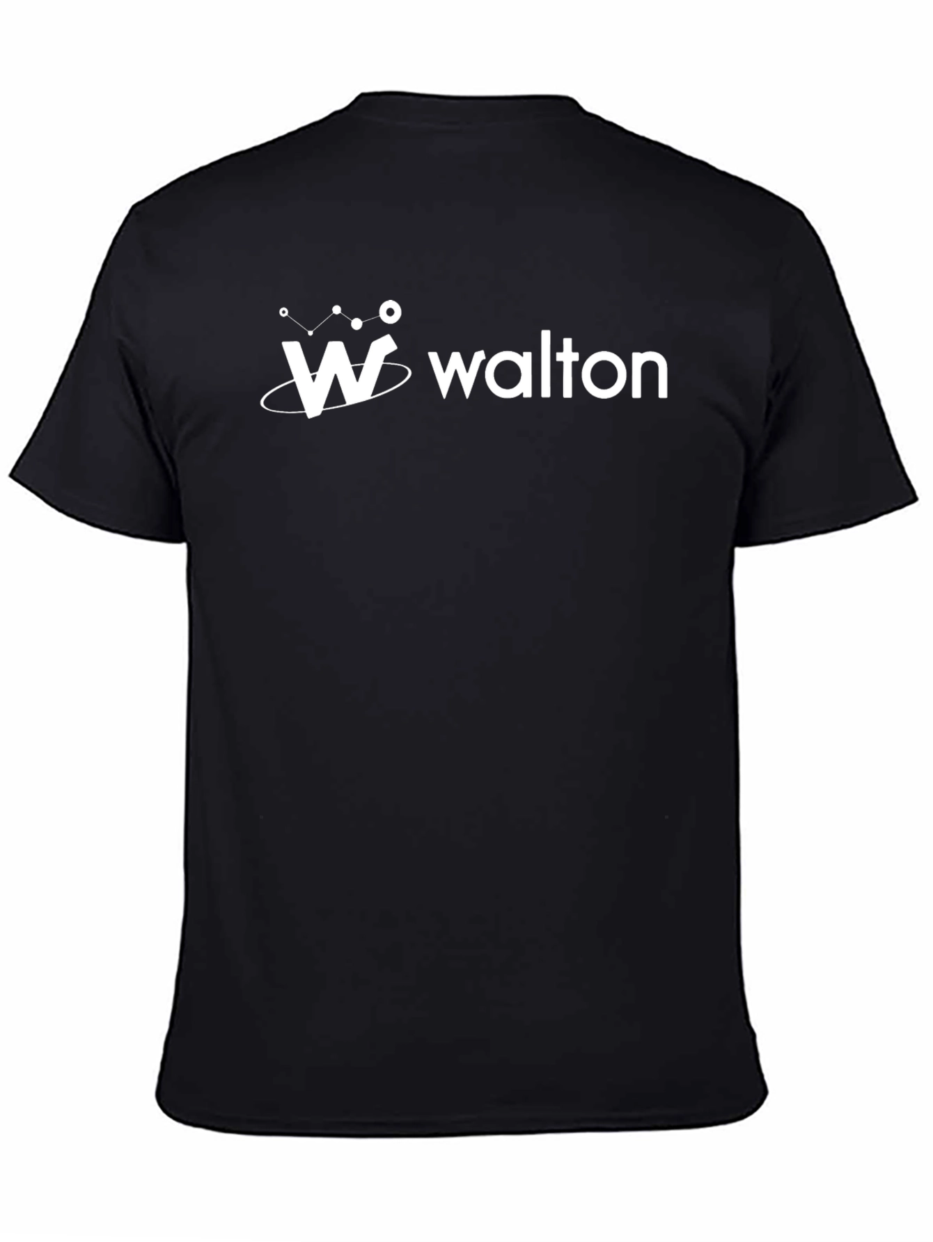 Walton Black Graphic Tee