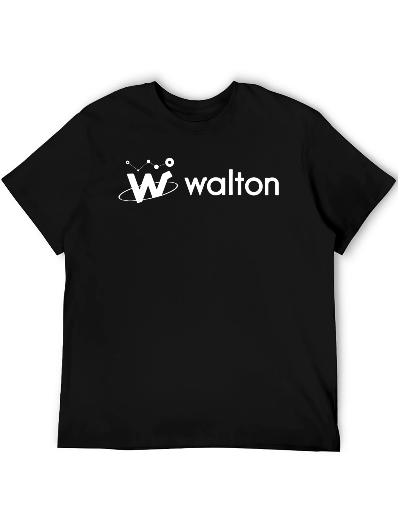 Walton Black Graphic Tee