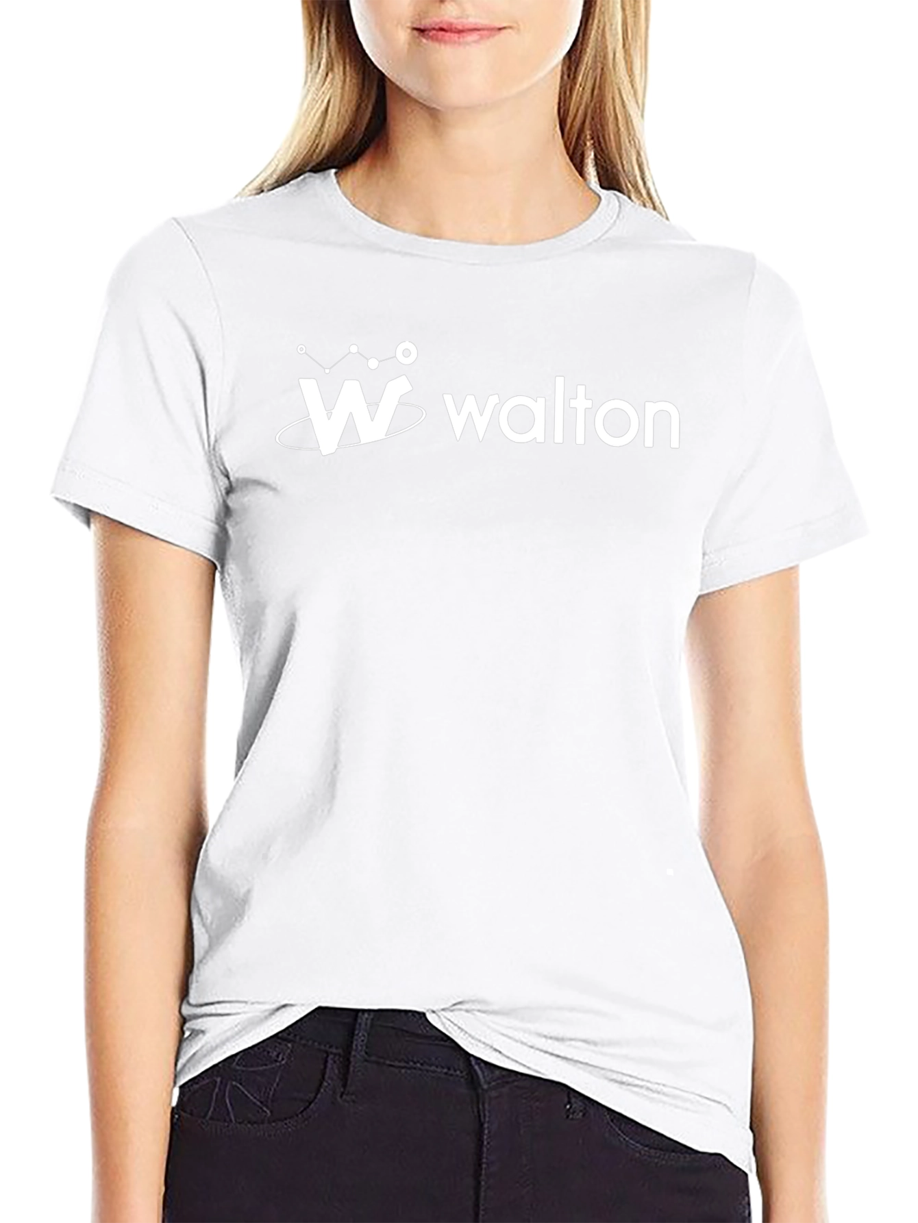 Walton Black Graphic Tee