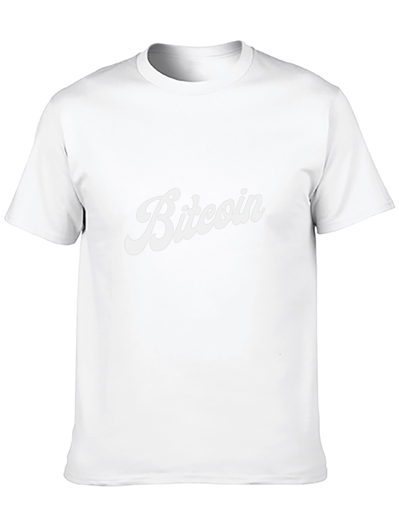 Bitcoin Retro Style Black T-Shirt