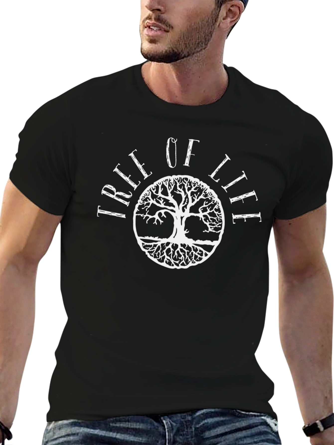 Tree of Life Graphic T-Shirt - Black