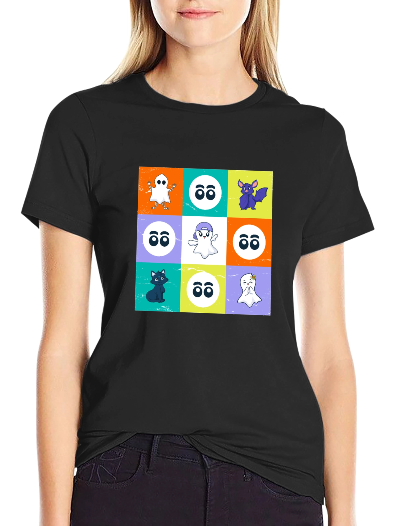 Halloween Character Graphic Tee